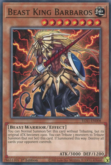 Beast King Barbaros | EGS1-EN008